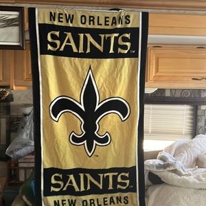 NFL New Orleans Saints Beach Towel New never used great gift for you Saints fans